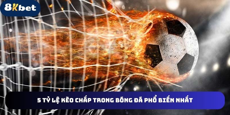 Tổng hợp 5 tỷ lệ cược chấp phổ biến nhất hiện nay